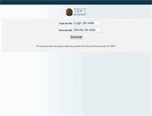 Tablet Screenshot of intranet2.tjdft.jus.br